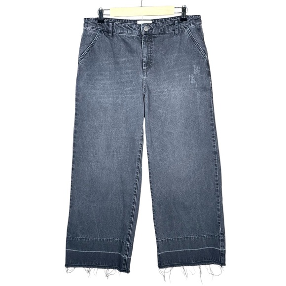 CHLOÉ STORA Janis 591 High Waist Wide Leg Crop Jeans - Picture 2 of 11